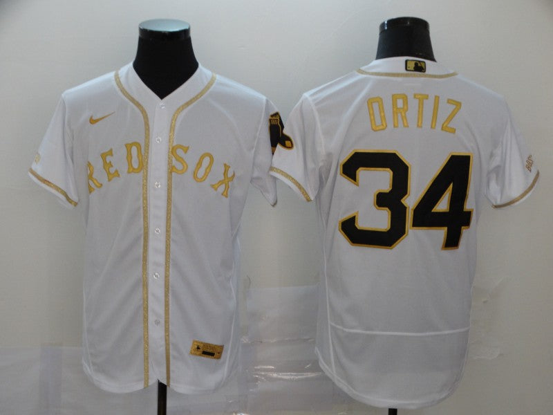Jersey Bordado Boston Red Soxs Medias Rojas Edicion Especial Century
