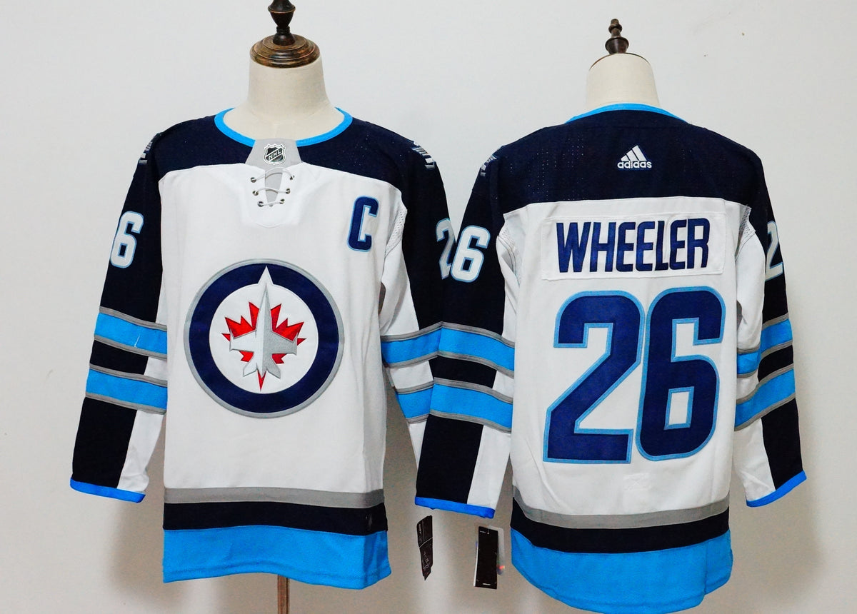 Jersey Hockey Bordado Winnipeg Jets Edicion Especial Blanco