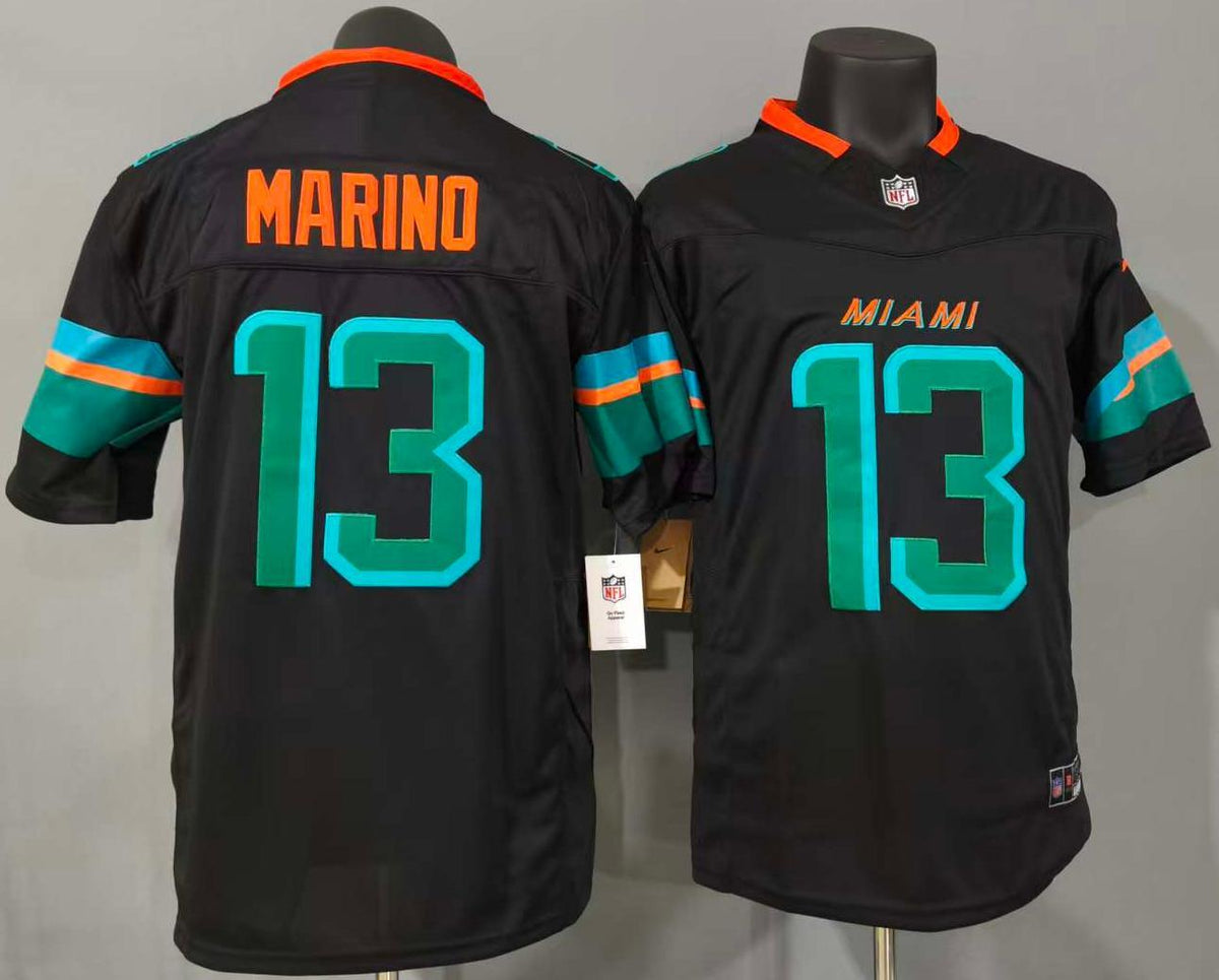Jersey Bordado Delfines Miami Dolphins Edicion Especial Dan Marino 13 Rivaleries