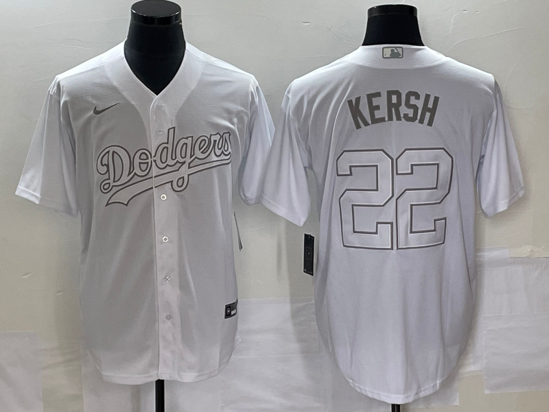 Jersey Bordado Los Angeles Dodgers Edicion Especial Blanco Phantom