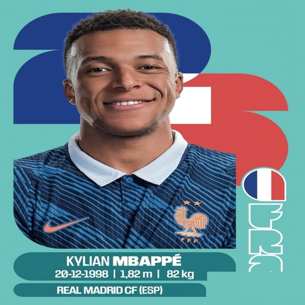 Cobija Frazada Ultra Suave Kylian Mbappe Estampa