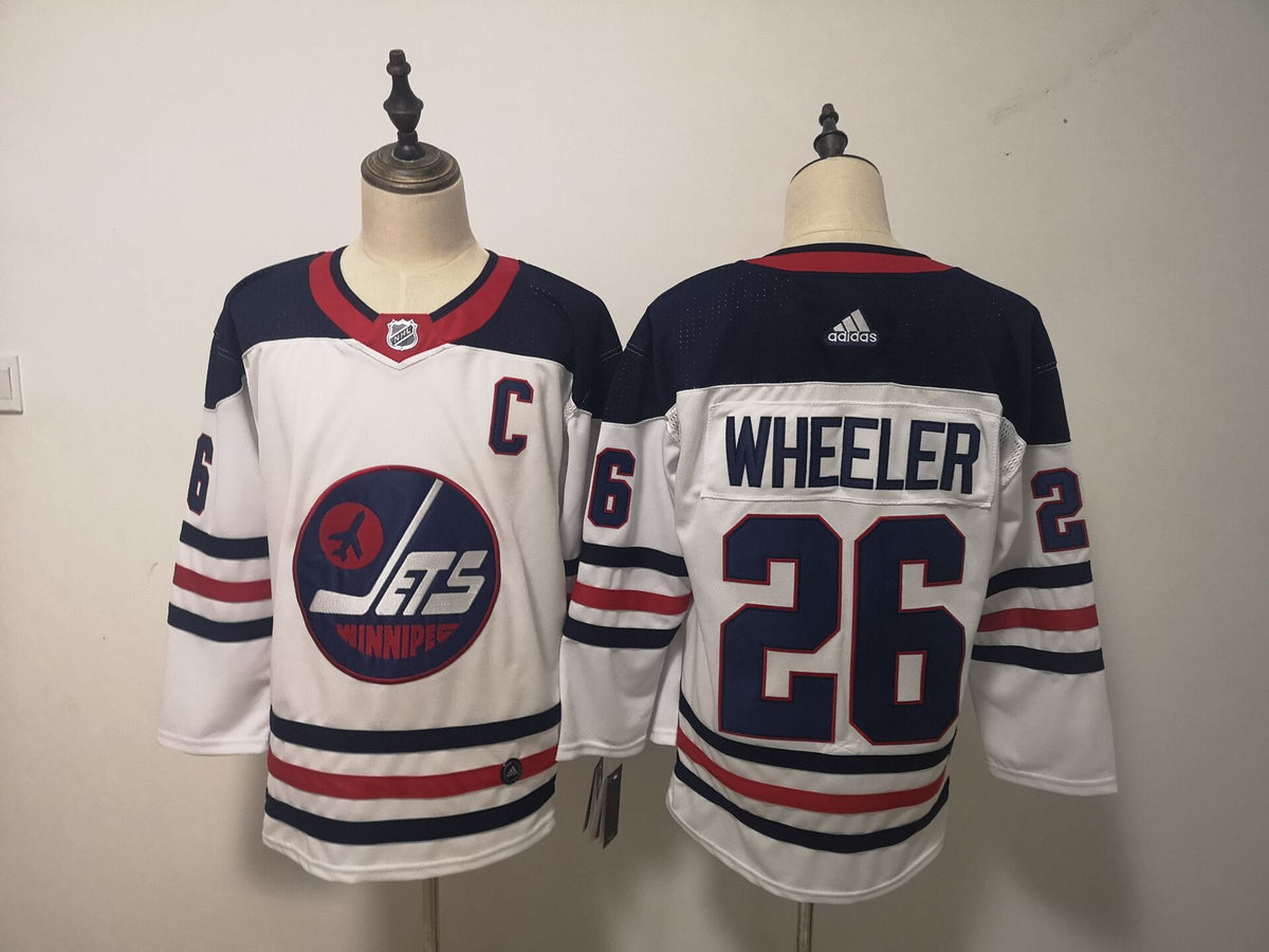 Jersey Hockey Bordado Winnipeg Jets Edicion Especial White