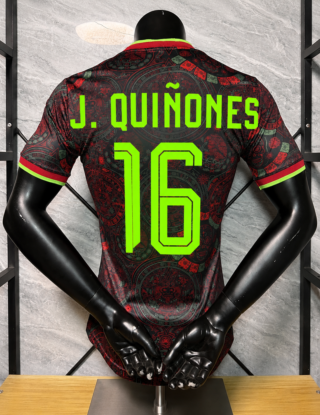Jersey Playera Julian Quiñones 16 Edicion Especial Folklor Azteca