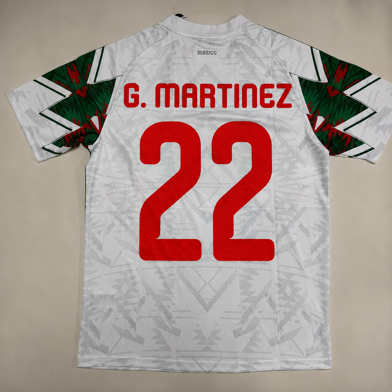Jersey Playera Mexico Guillermo Memote Martinez 22 Edicion Especial Tlatoani Azteca