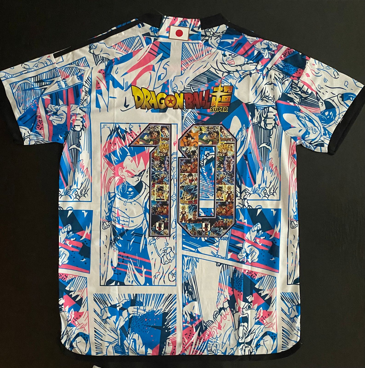 Jersey Playera Japon Anime Dragon Ball Z Edicion Especial Numero Anime 10