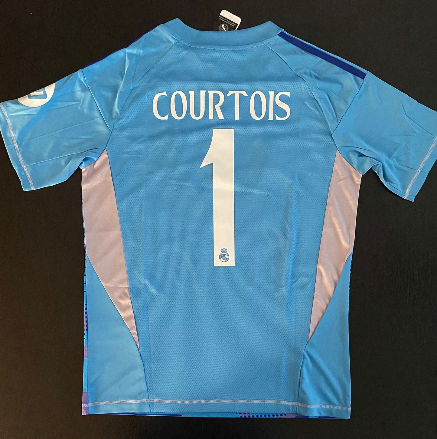 Jersey Playera Thibaut Courtois 1 Real Madrid Azul