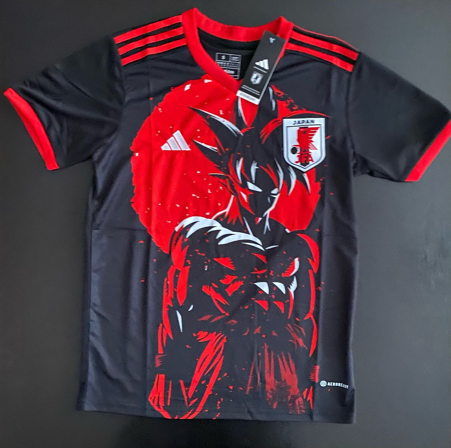 Jersey Playera Japon Dragon Ball Edicion Especial Goku Shadow Black