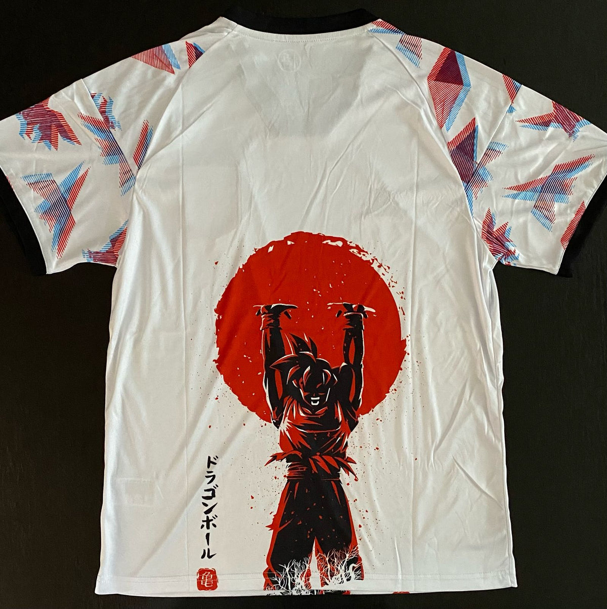 Jersey Playera Japon Anime Dragon Ball Z Edicion Especial Goku Genkidama