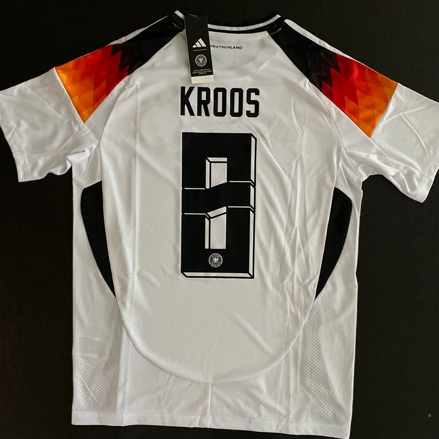 Jersey Playera Toni Kroos 8 Alemania Titular Local 2024