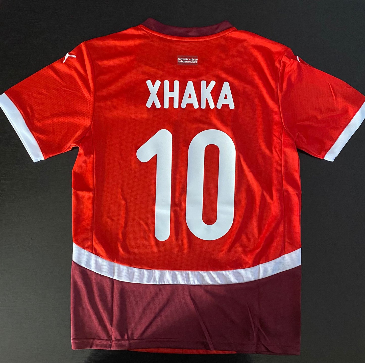 Jersey Playera Shaka 10 Suiza 2025 Titular Local