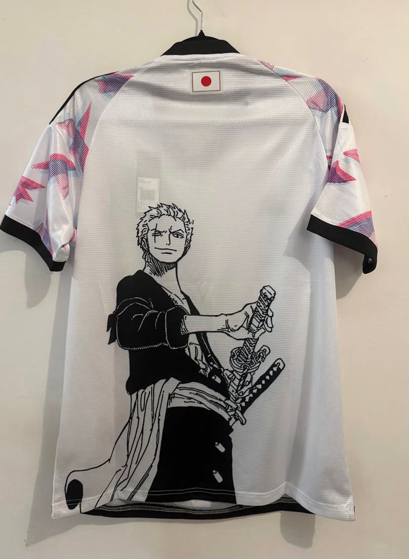 Jersey Playera One Piece Edicion Especial Roronoa Zoro Rostro
