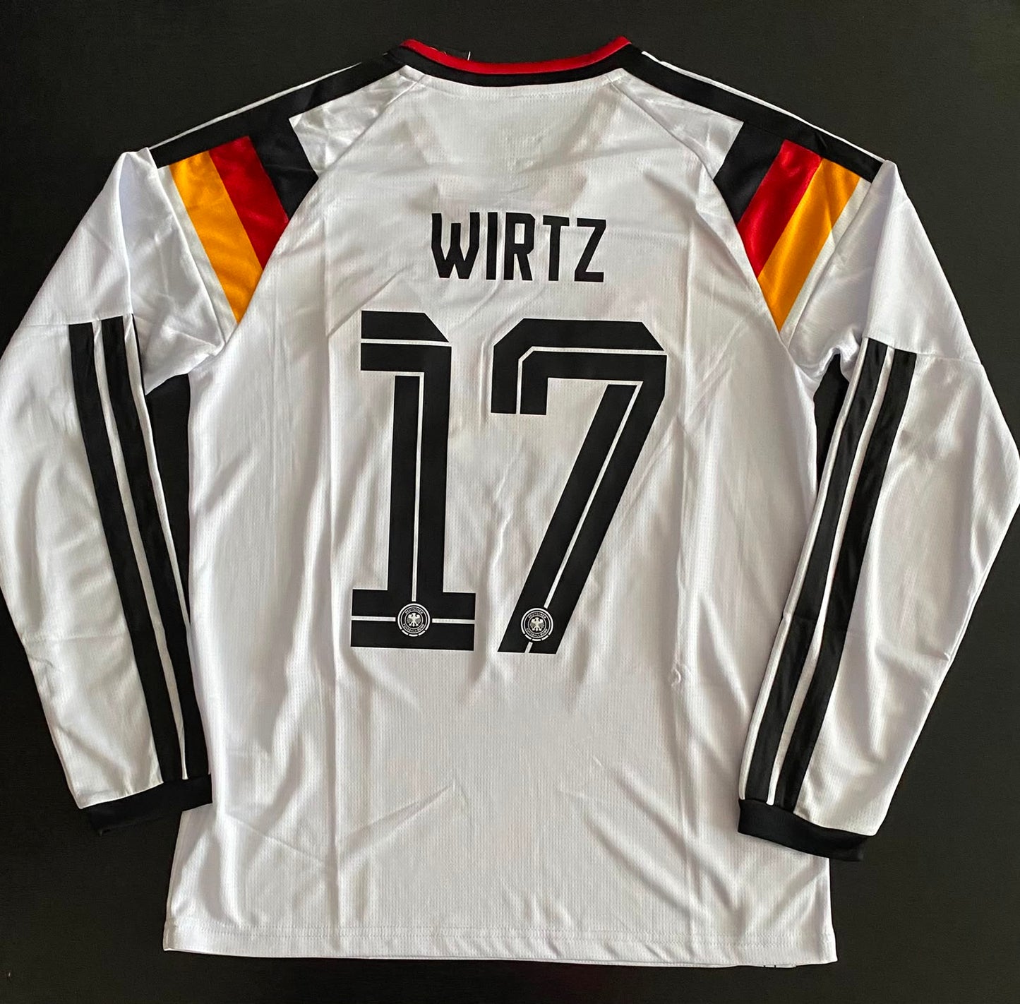Jersey Playera Florian Wirtz 17 Alemania 2026 Local Manga Larga
