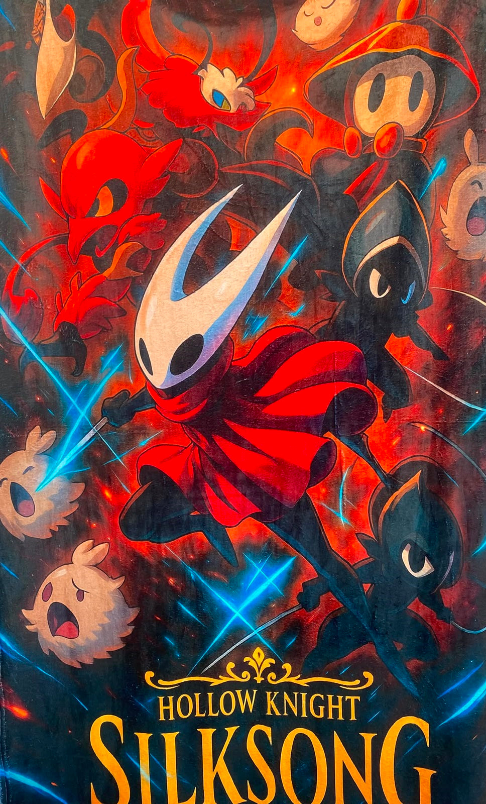 Cobija Frazada Ultra Suave Hollow Knight Silksong