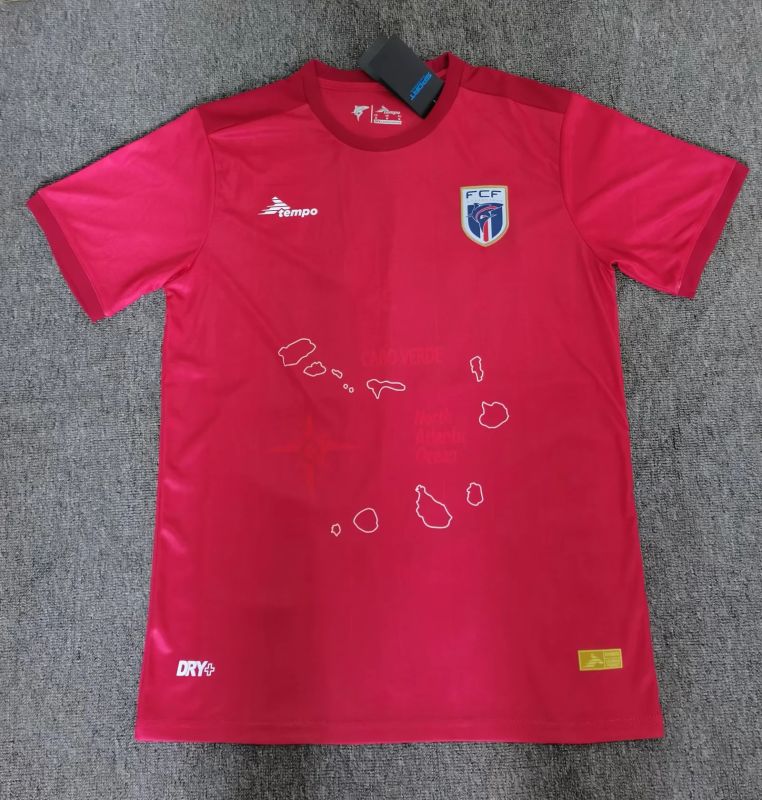 Jersey Playera Cabo Verde Edicion Especial 2026 Rojo