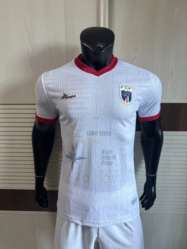 Jersey Playera Cabo Verde Edicion Especial 2026 Visita Blanco