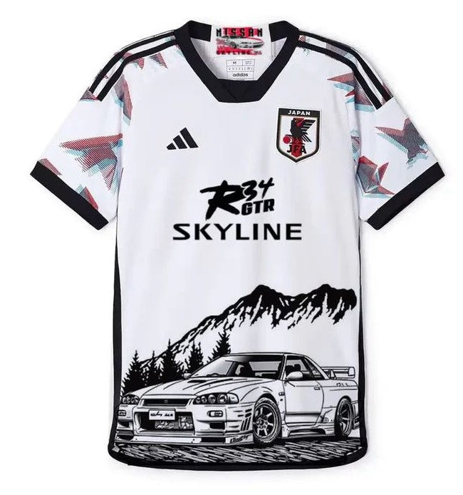 Jersey Playera Seleccion Nipona Edicion Especial R34 GTR Skyline