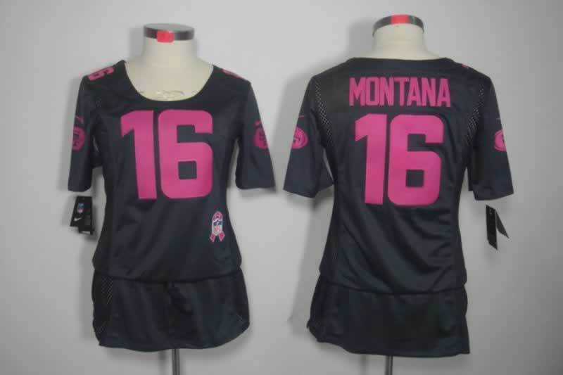 Jersey Bordado San Francisco 49ers Edicion Especial Mujer Dama Body Black