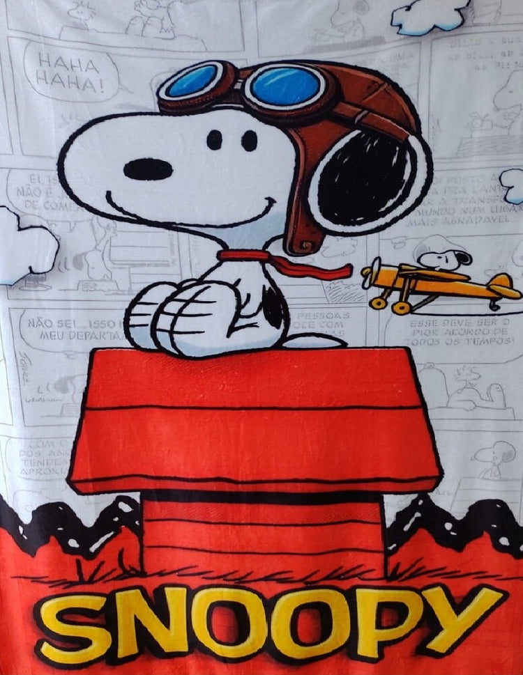 Cobijas y Frazadas - Caricaturas - Snoopy