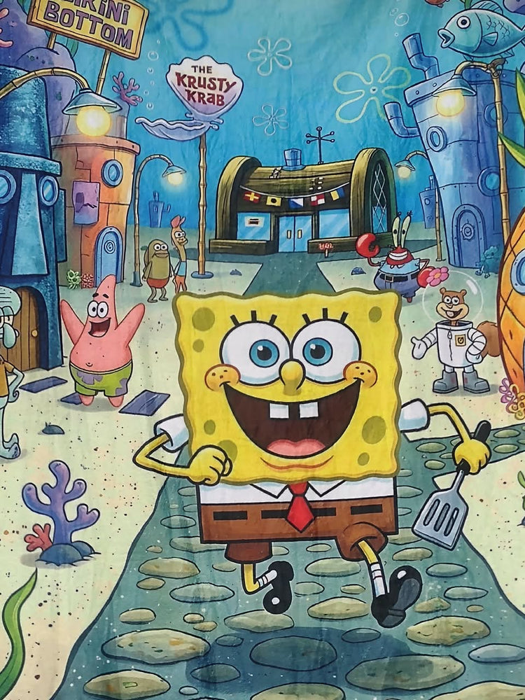Cobijas y Frazadas - Caricaturas - Bob Esponja