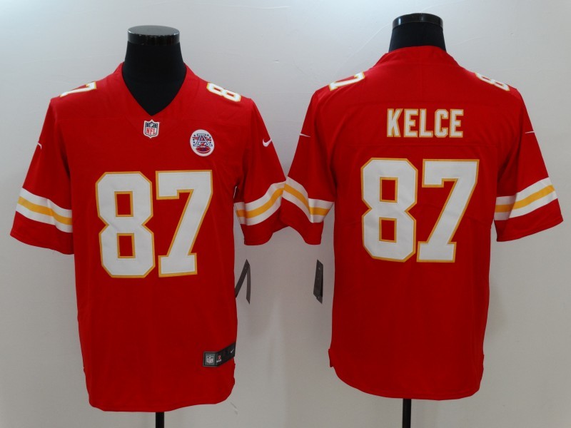 Jersey Bordado Jefes Kansas City Chiefs Edicion Especial Travis Kelce 87 Rojo