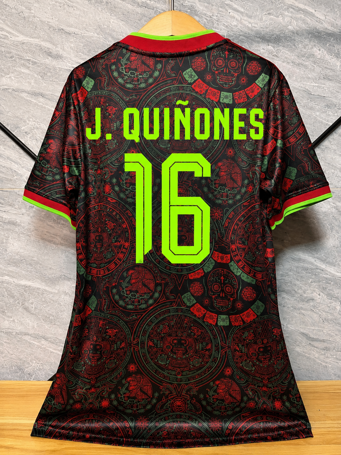 Jersey Playera Julian Quiñones 16 Edicion Especial Folklor Azteca