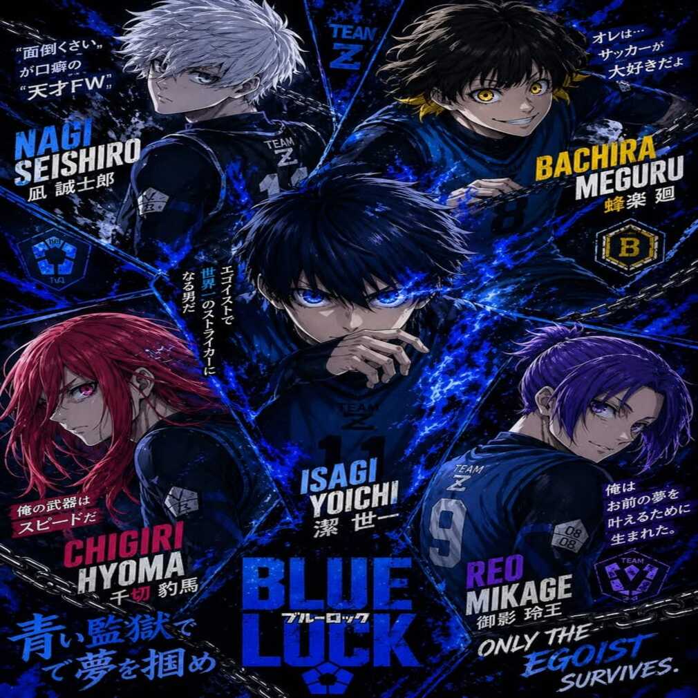 Cobija Frazada Ultra Suave Anime Blue Lock