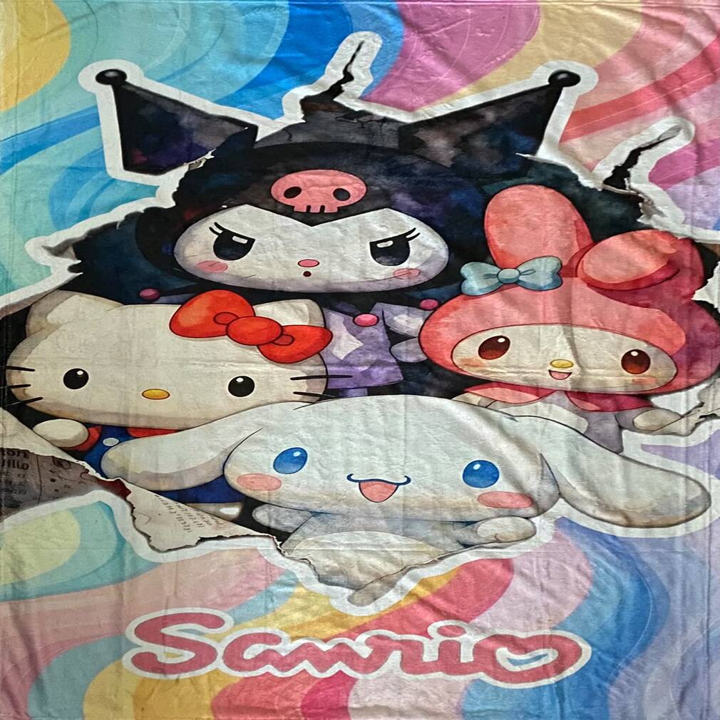 Cobija Frazada Ultra Suave Hello Kitty Samnio