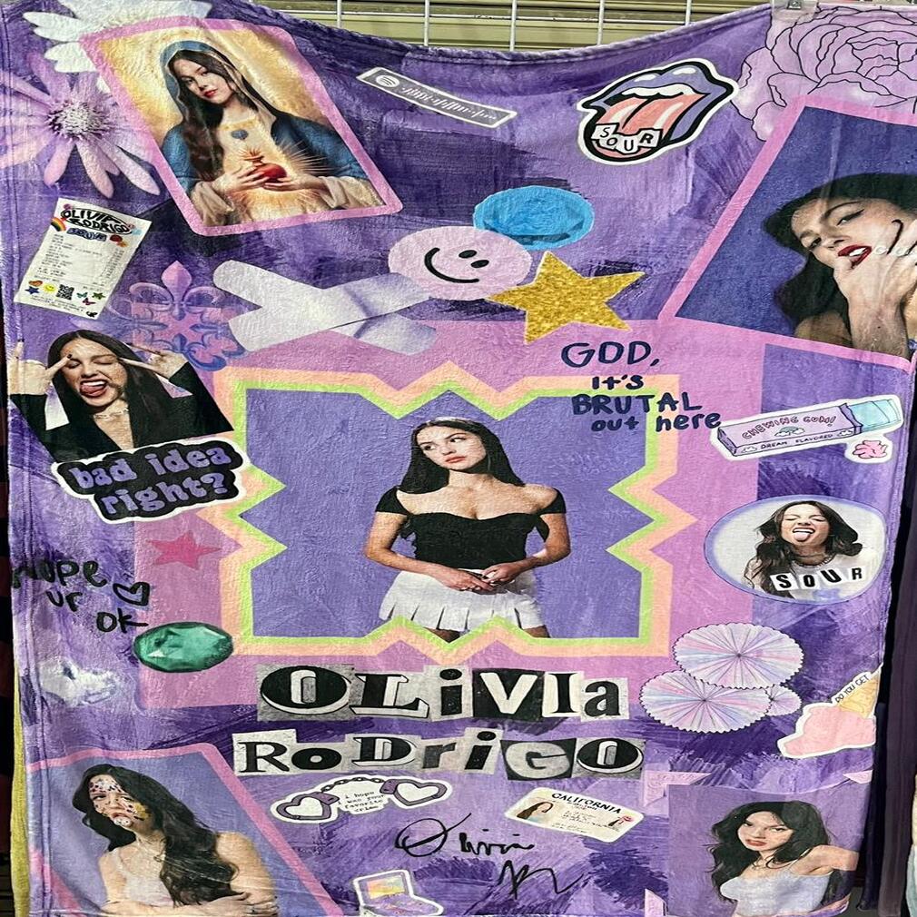 Cobija Frazada Ultra Suave Olivia Rodrigo