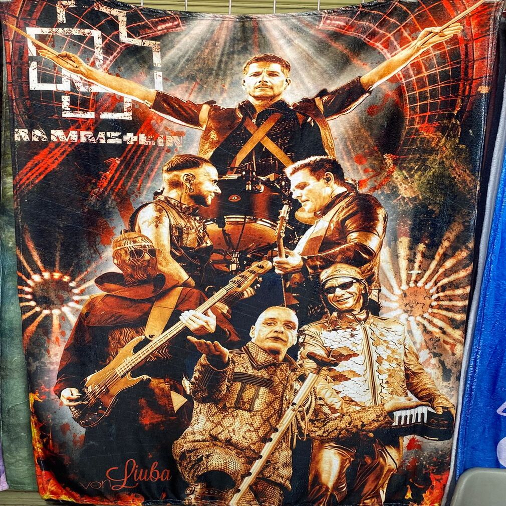 Cobija Frazada Ultra Suave Rammstein