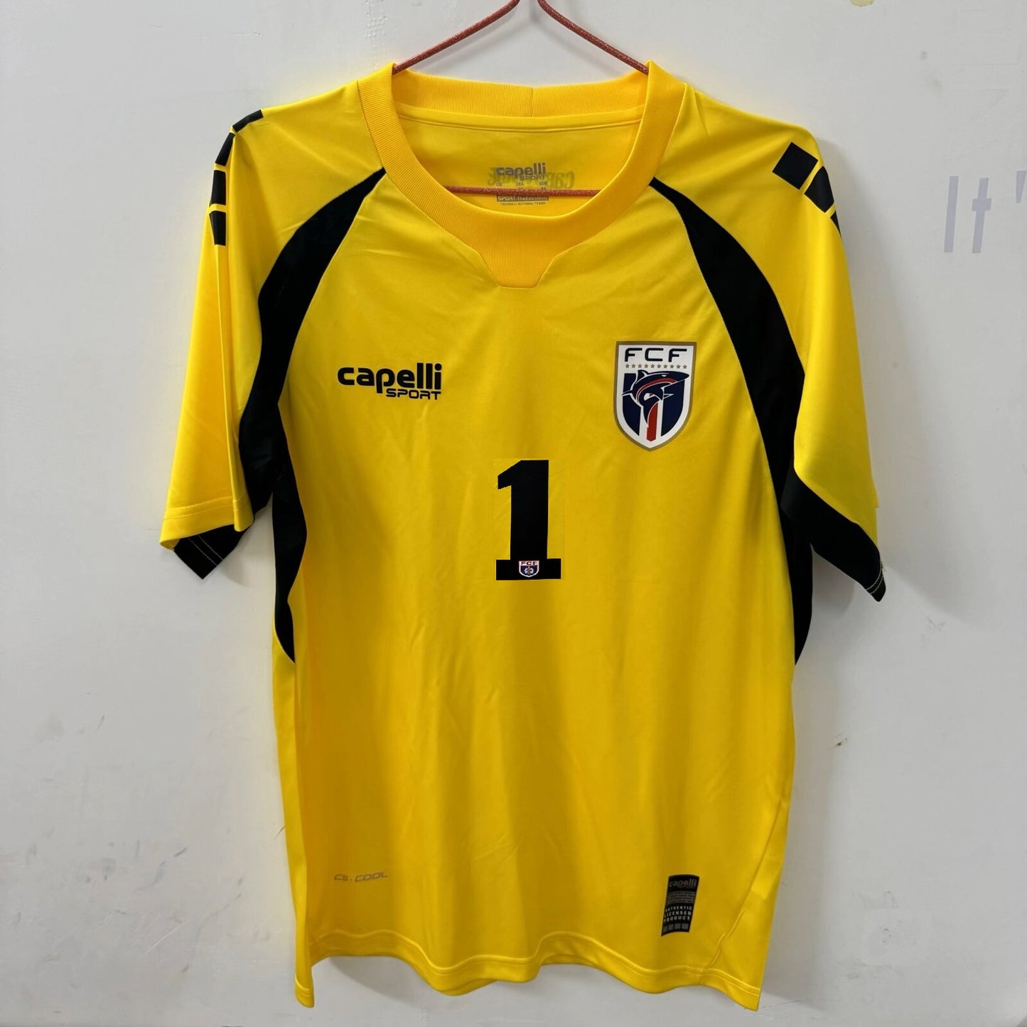 Jersey Playera Vozinha 1 Cabo Verde 2026 Edicion Especial Amarillo