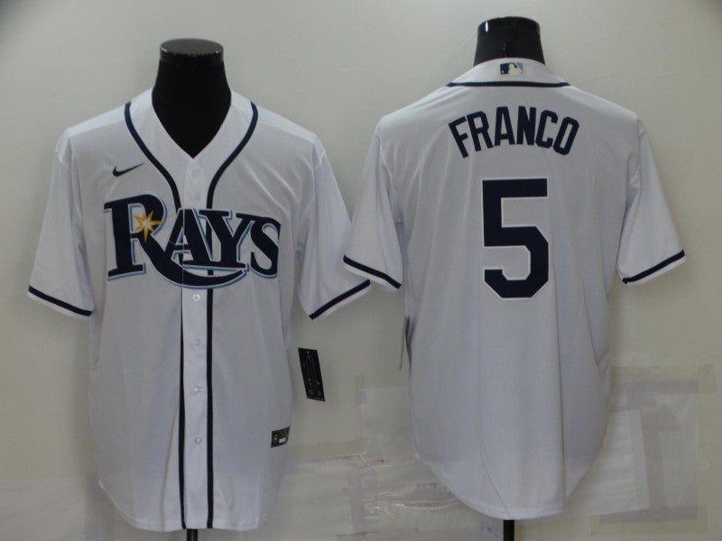 Jersey Bordado Tampa Bay Rays Edicion Especial Blanco