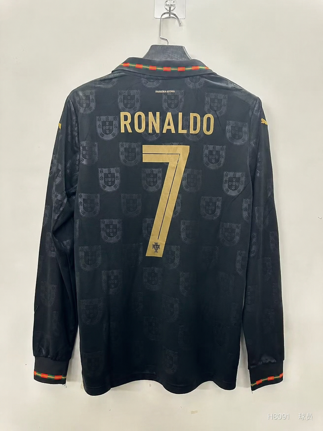 Jersey Playera Cristiano Ronaldo Bicho 7 Edicion Especial Pantera Negra