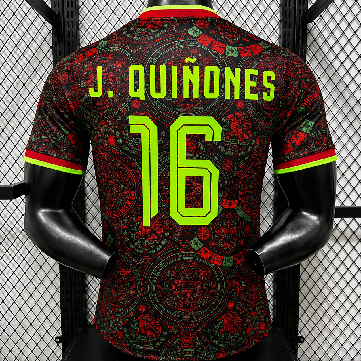 Jersey Playera Julian Quiñones 16 Edicion Especial Folklor Azteca