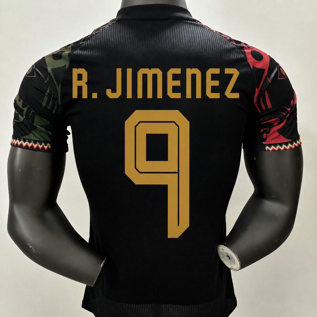 Jersey Playera Raul Jimenez 9 Edicion Especial Calendario Azteca Gold
