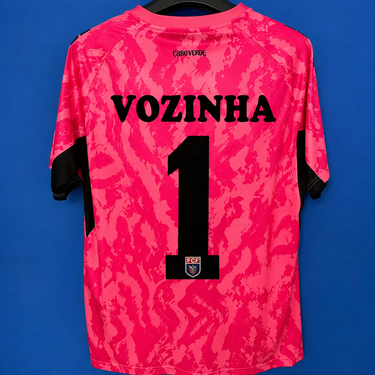 Jersey Playera Vozinha 1 Cabo Verde 2026 Edicion Especial Rosa