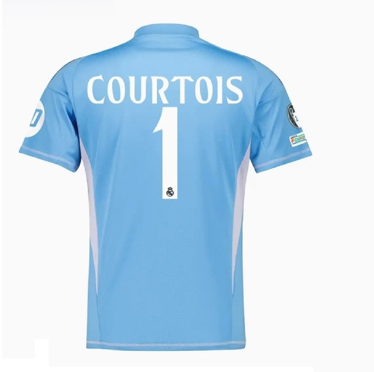 Jersey Playera Thibaut Courtois 1 Real Madrid Azul