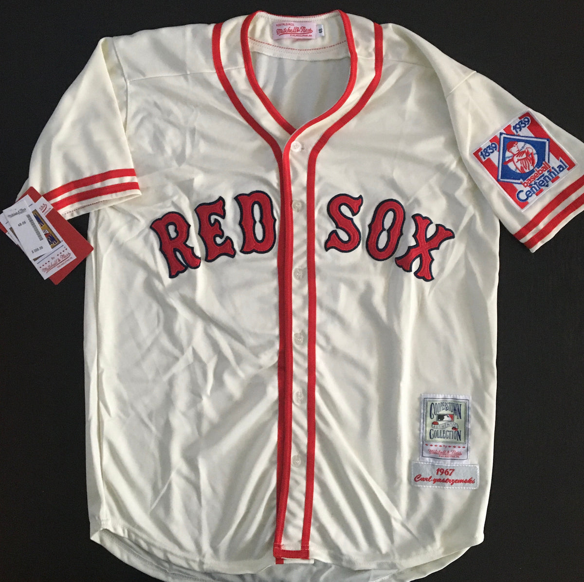 Jersey Bordado Boston Red Soxs Medias Rojas Edicion Especial Retro