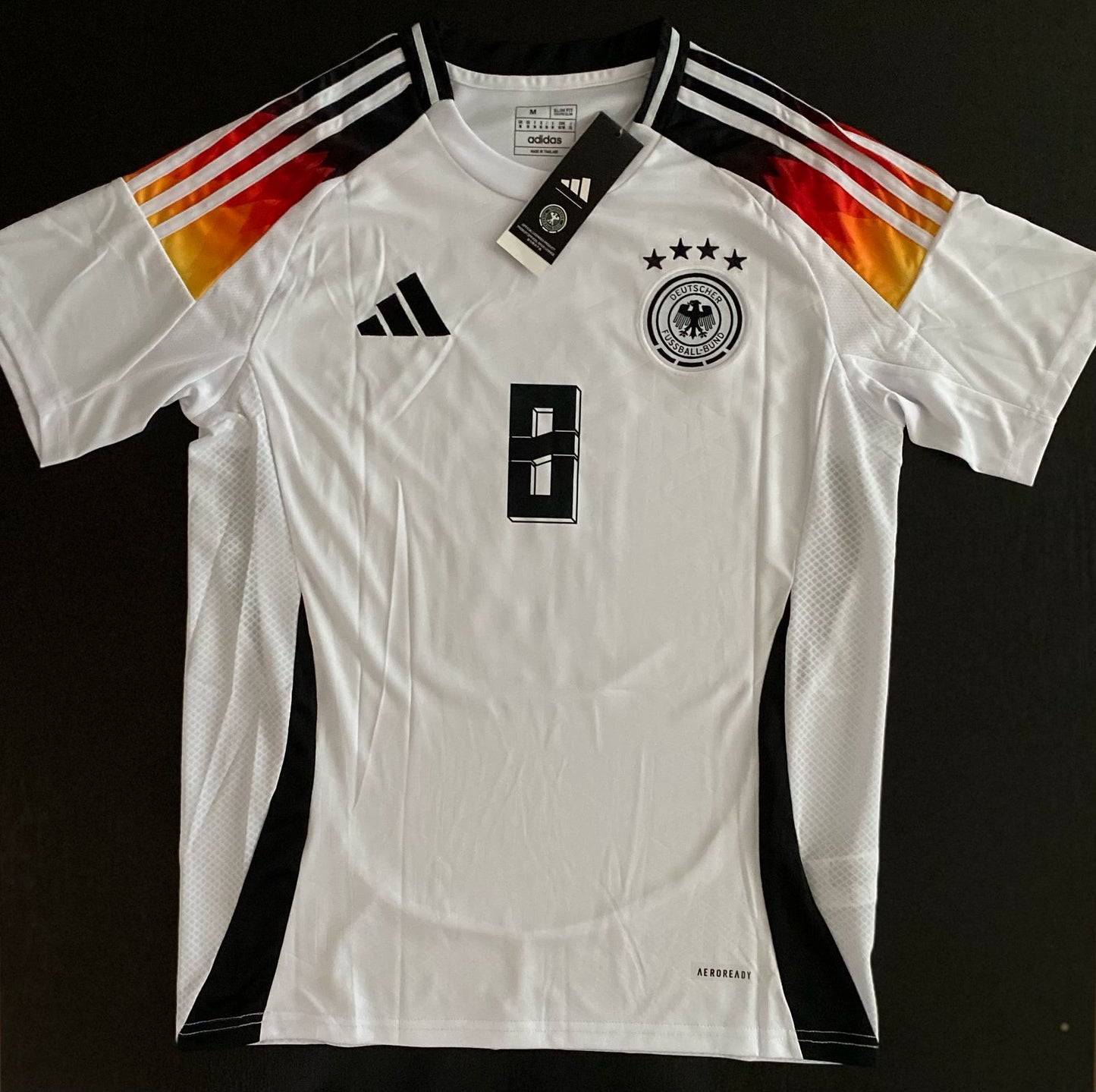 Jersey Playera Toni Kroos 8 Alemania Titular Local 2024