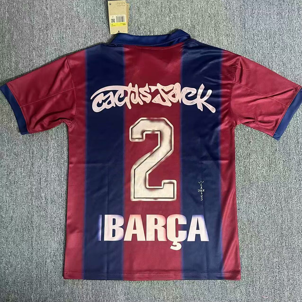Jersey Playera Barcelona Edicion Especial Cactus Jack 2