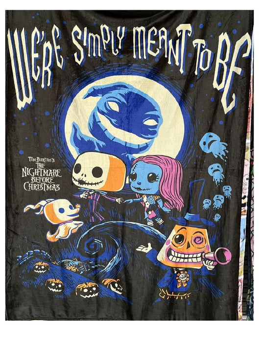 Cobija Frazada Ultra Suave El Extraño Mundo de Jack Sally