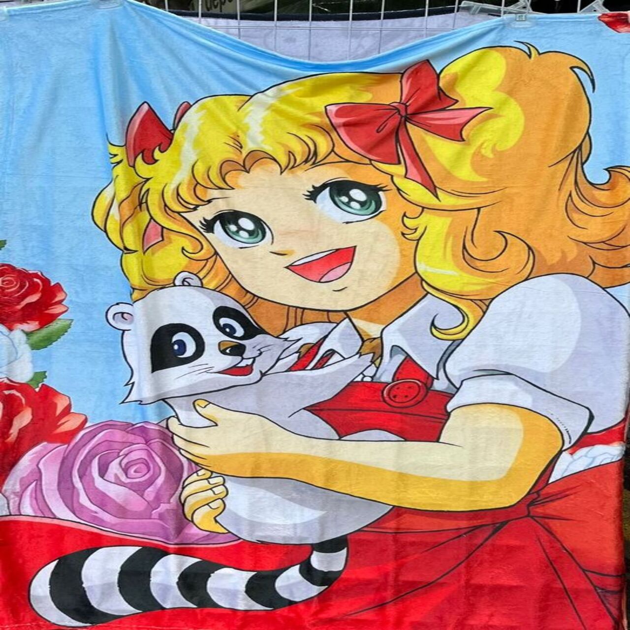 Cobija Frazada Ultra Suave Candy Candy Mapache