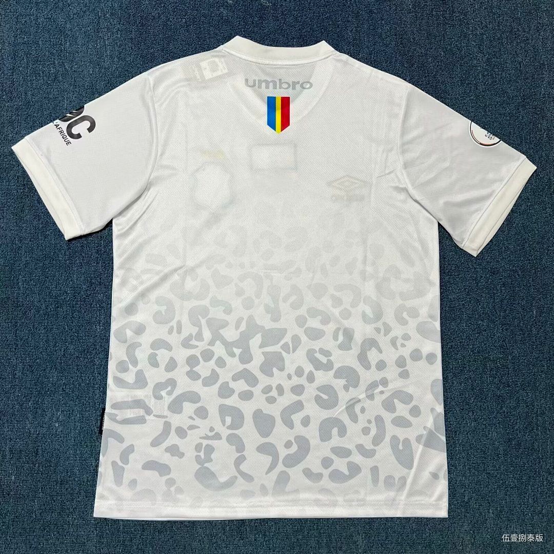 Jersey Playera Republica del Congo Edicion Especial Jaguar Blanco