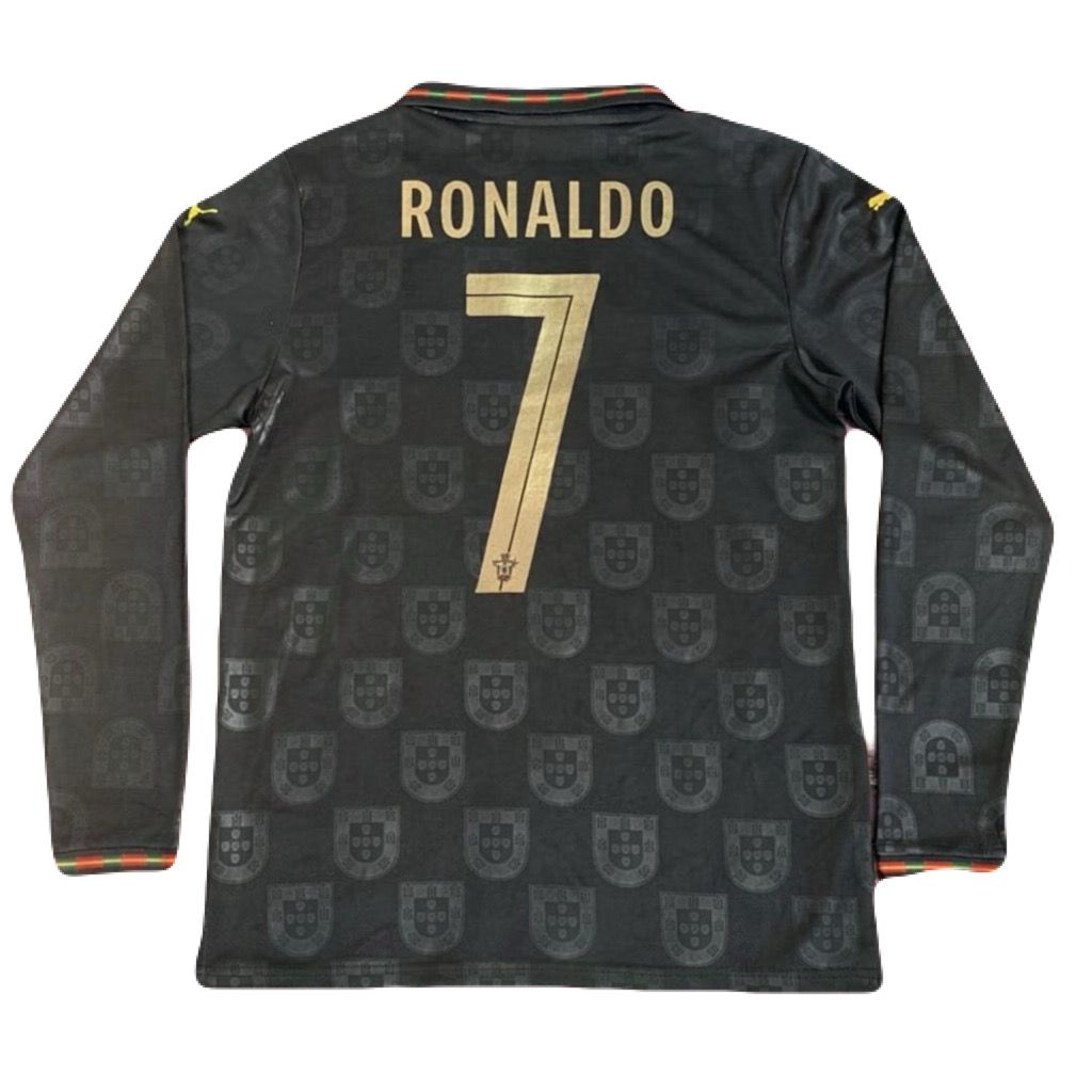 Jersey Playera Cristiano Ronaldo Bicho 7 Edicion Especial Pantera Negra