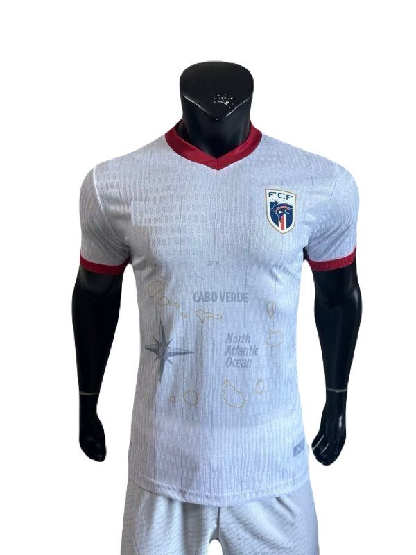 Jersey Playera Cabo Verde Edicion Especial 2026 Visita Blanco