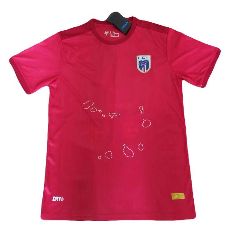 Jersey Playera Cabo Verde Edicion Especial 2026 Rojo