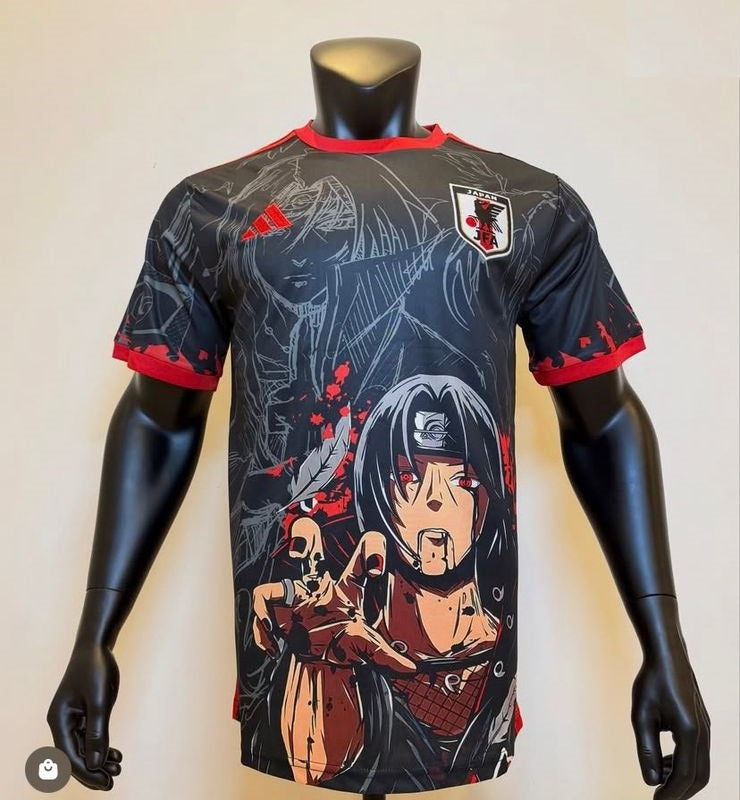Jersey Playera Japon Naruto Edicion Especial Itachi Black and Red