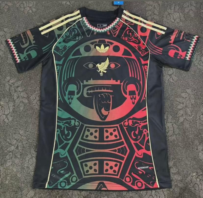 Jersey Playera Mexico Edicion Especial Calendario Azteca Gold