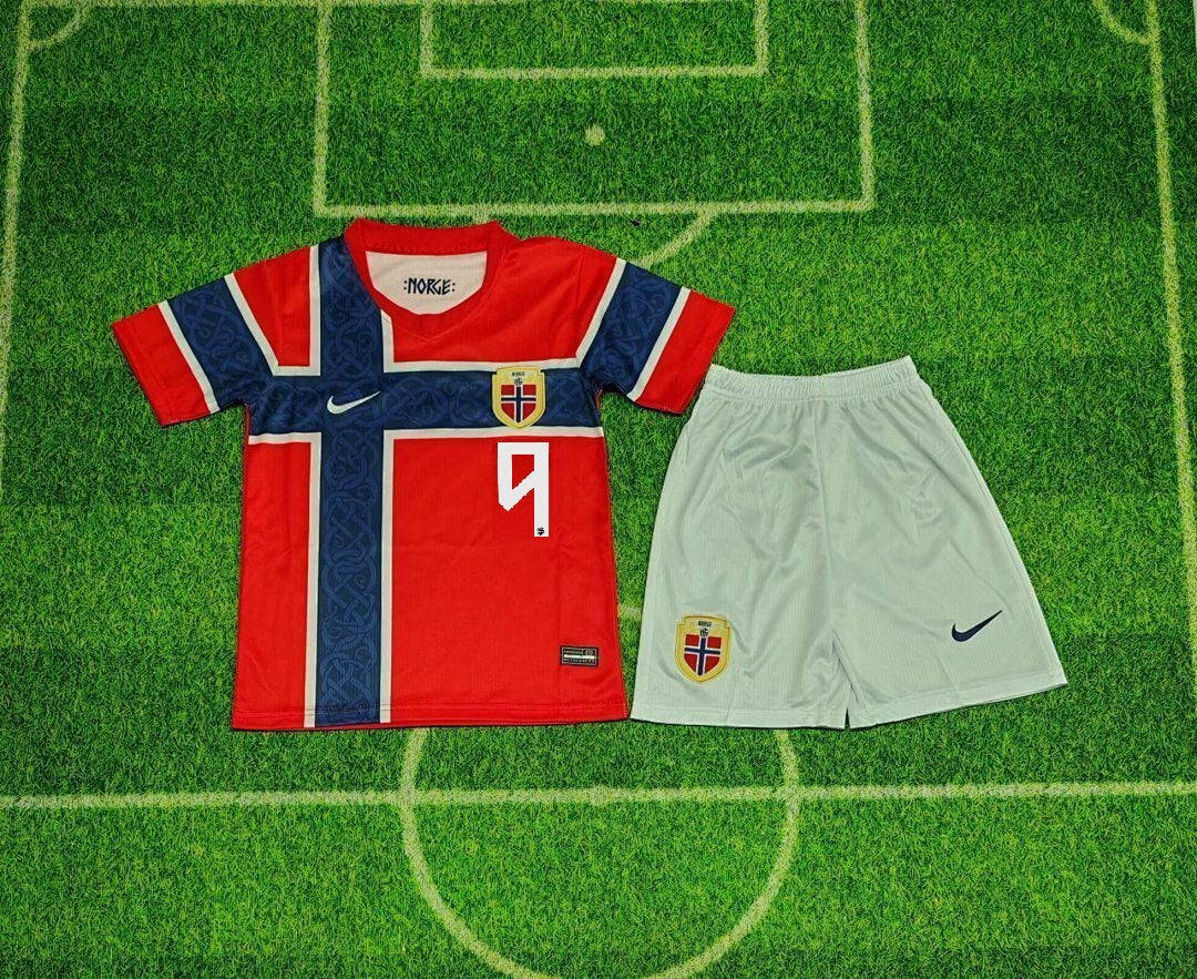 Jersey Playera Haaland 9 Edicion Especial Nordico 2026 Titular Local Niño Youth