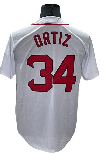 Jersey Bordado Boston Red Soxs Medias Rojas Edicion Especial Blanco