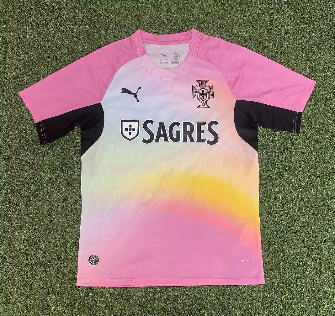 Jersey Playera Portugal Cristiano Ronaldo 7 Edicion Especial Bubble Gum